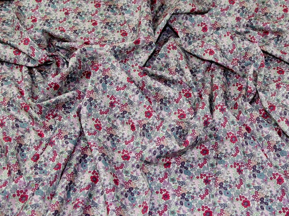 John Louden Cotton Lawn Fabric Pink-image