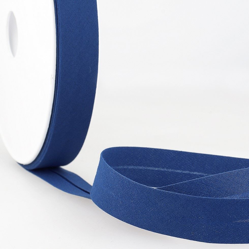Stephanoise Royal Blue Polycotton Bias Binding Tape