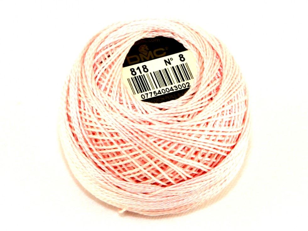 DMC Size 8 Cotton Perle Thread 818
 