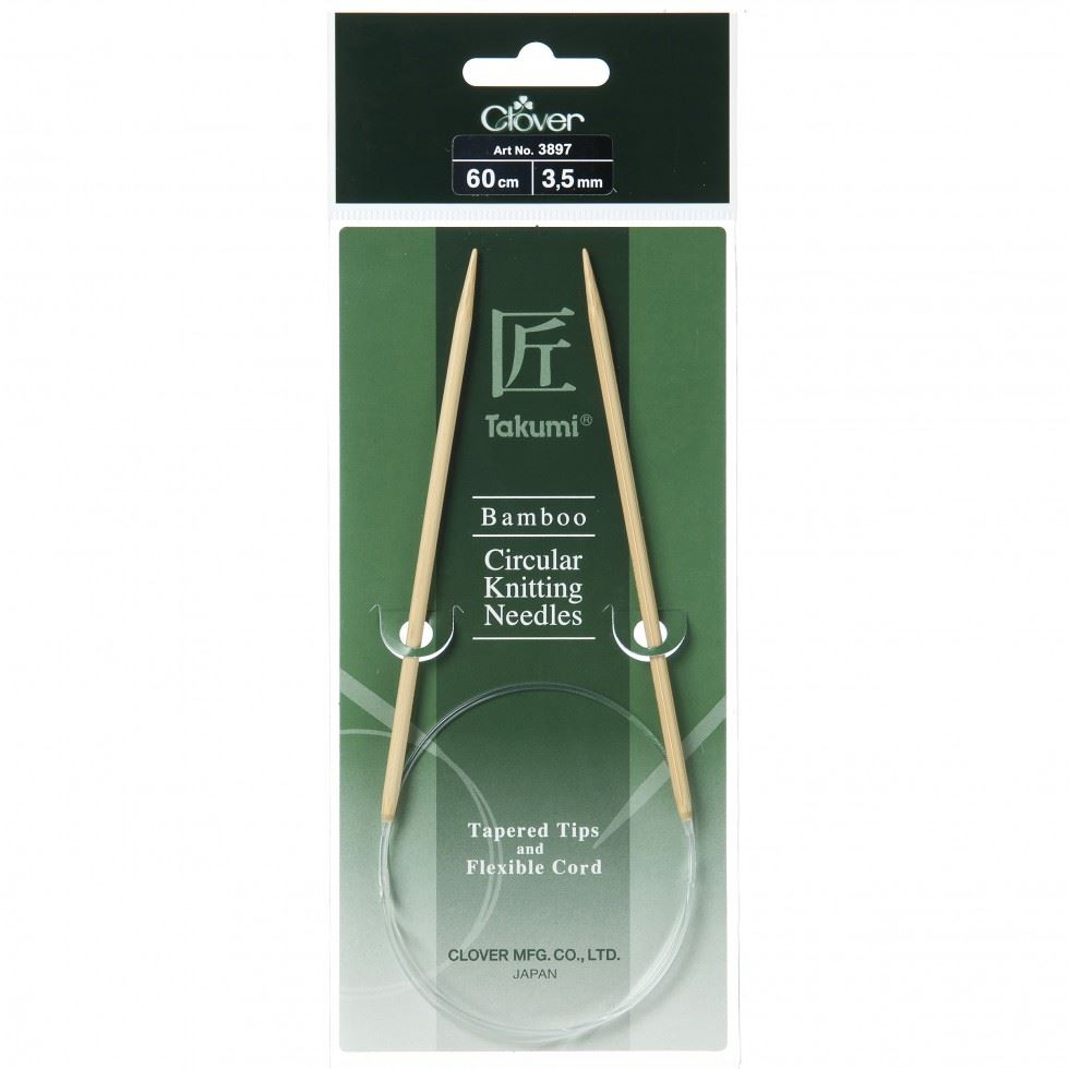Clover Bamboo Circular Needles
