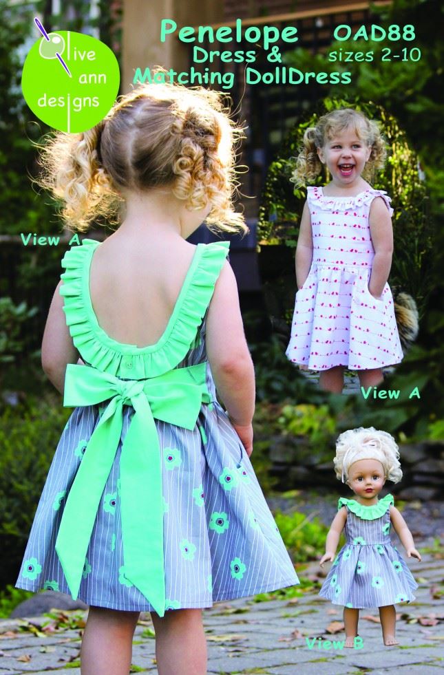 Olive Ann Designs Paper Sewing Pattern Penelope
 