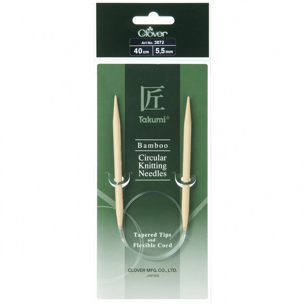 Clover Bamboo Circular Needles
 