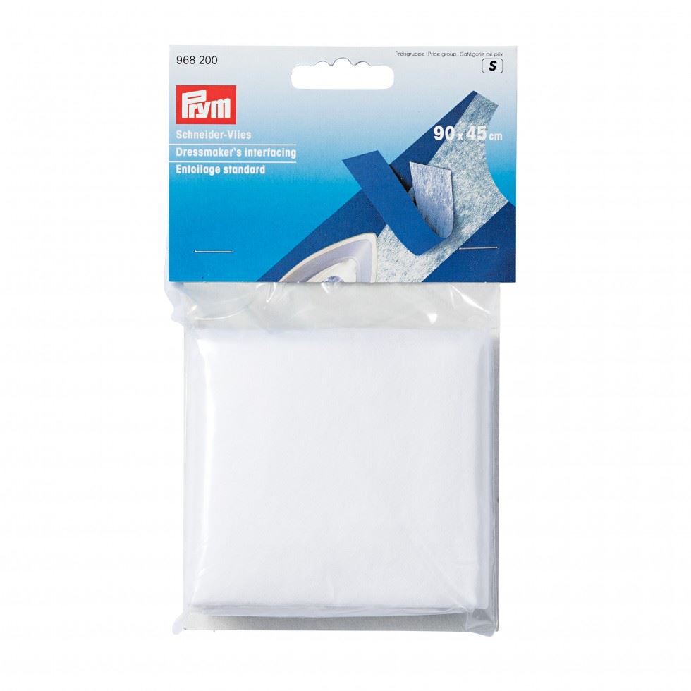 Prym Dressmakers Iron On Interfacing White