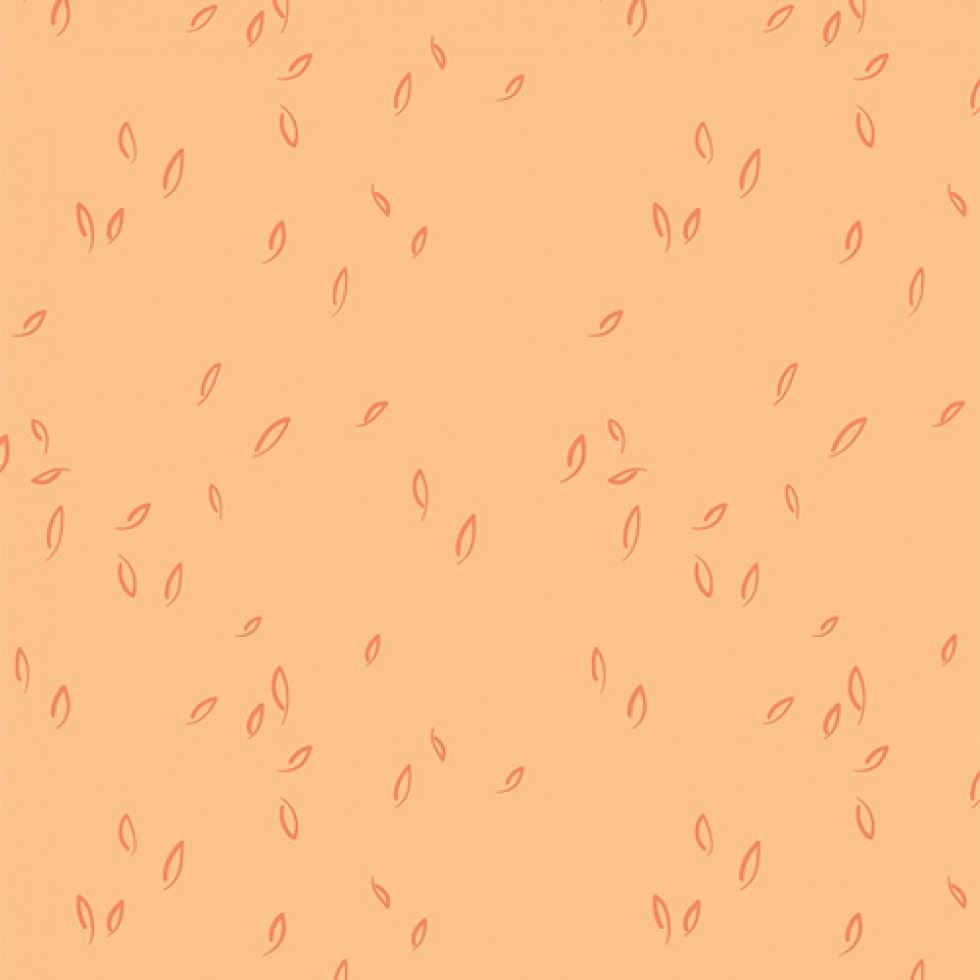 Art Gallery Fabrics Hazelwood 100% Cotton Poplin Fabric Dancing Leaves Apricot