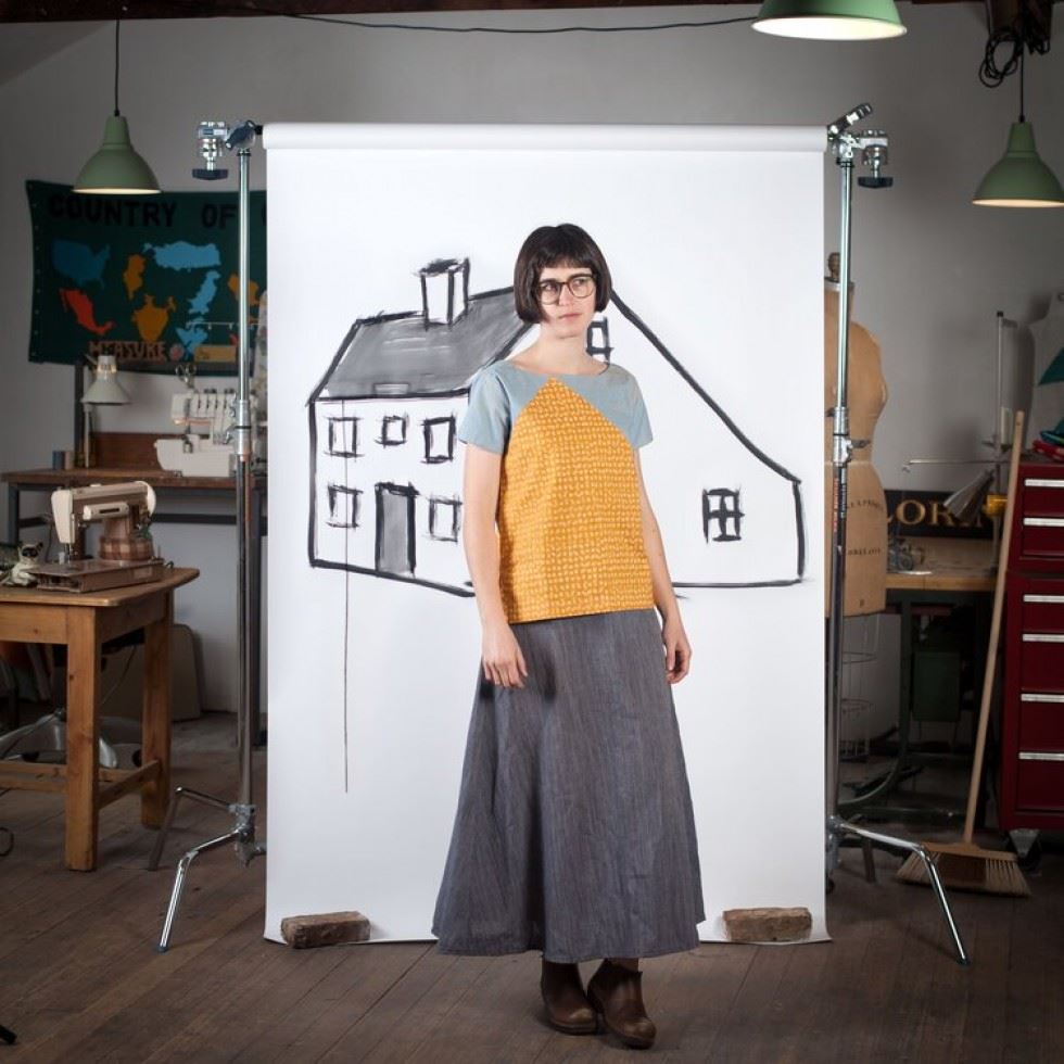 Blueprints for Sewing Paper Sewing Pattern Saltbox Tee & Tank
 