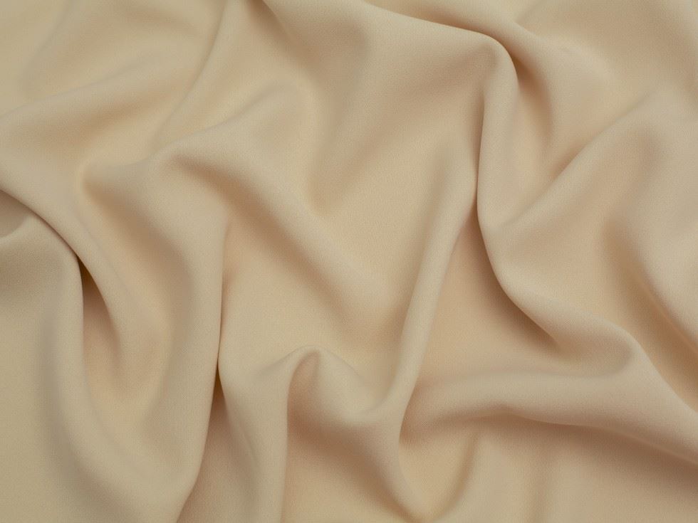 Minerva Core Range Prestige Polyester Crepe Fabric Champagne
 