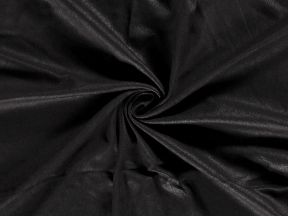 Heavy Faux Suede Fabric Black
 