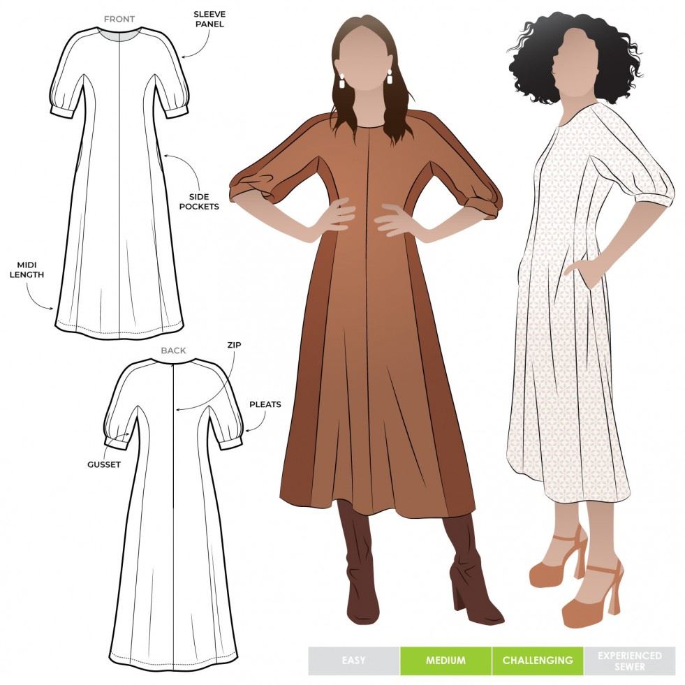 Style Arc Sewing Pattern Penelope Dress