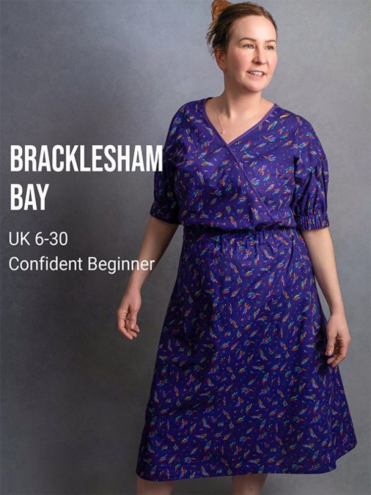 Sussex Seamstress Paper Sewing Pattern Bracklesham Bay Dress
 