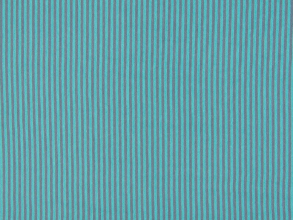 Deadstock Tubular Ribbing Stretch Knit Fabric Grey & Petrol
 