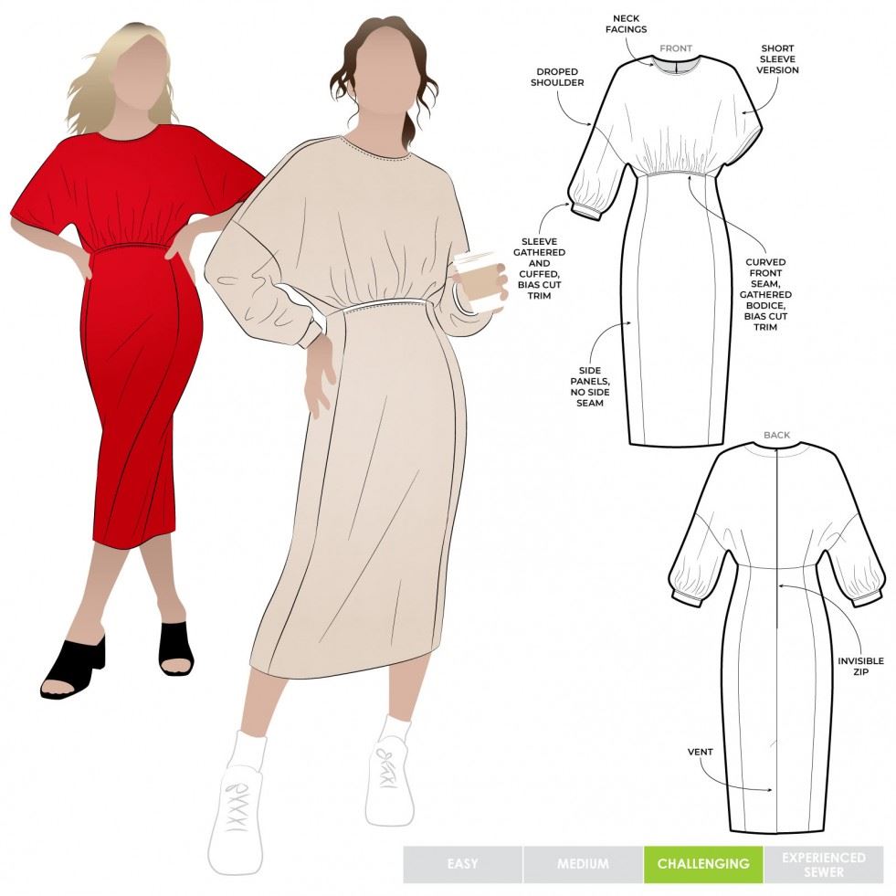 Style Arc Sewing Pattern Elsbeth Dress