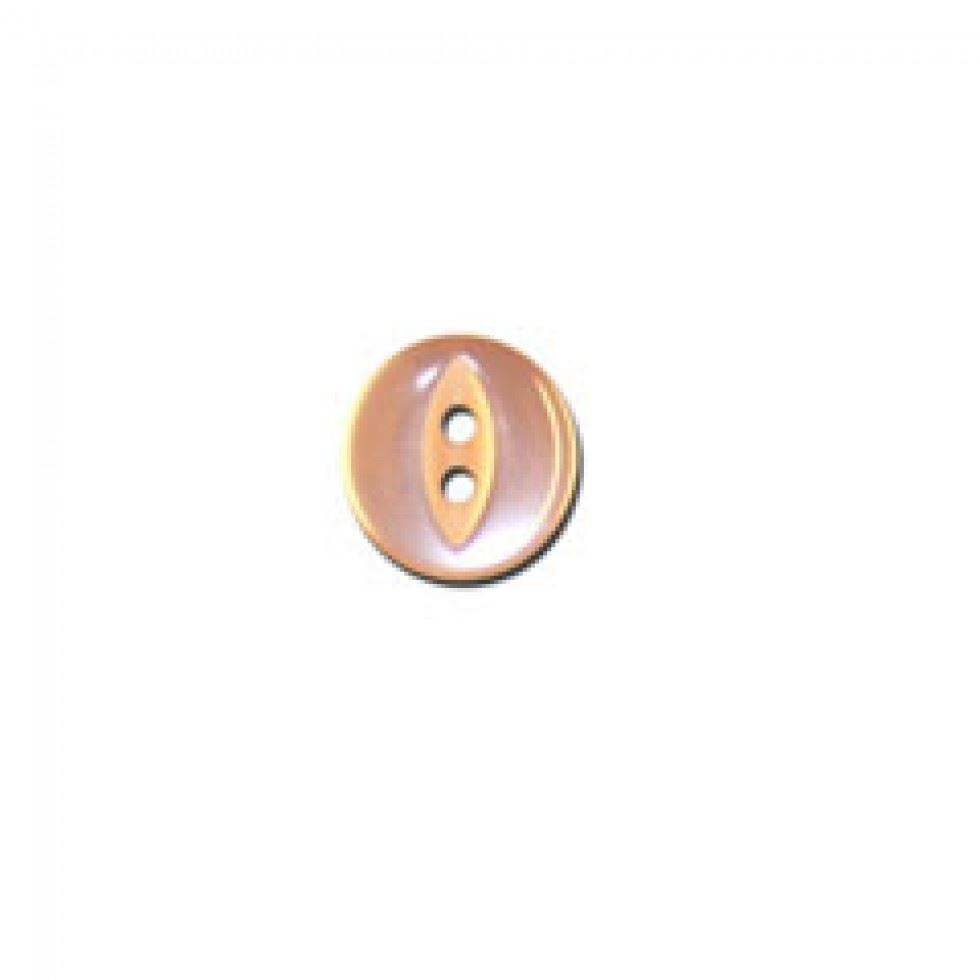 Trimits Peach Fisheye Buttons (Value Pack)