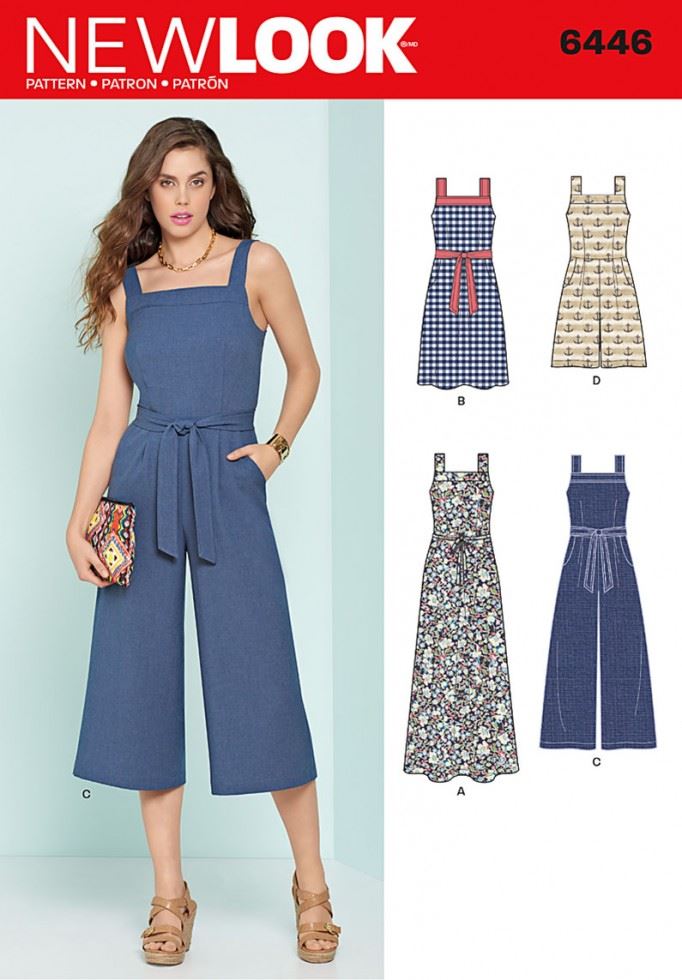 New Look Paper Sewing Pattern 6446
 