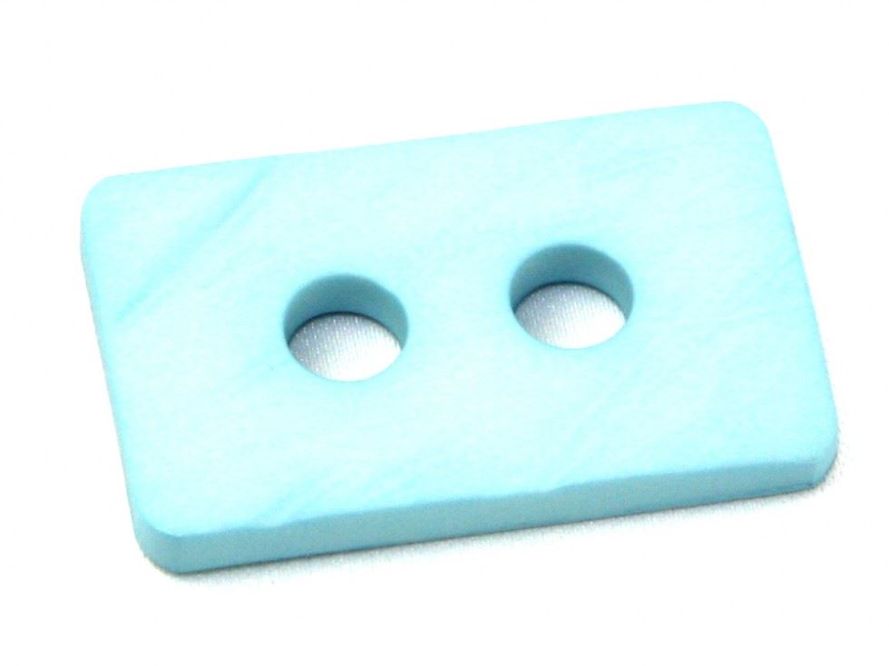 Dill Textured Rectangle Buttons (Value Pack) Light Blue
 