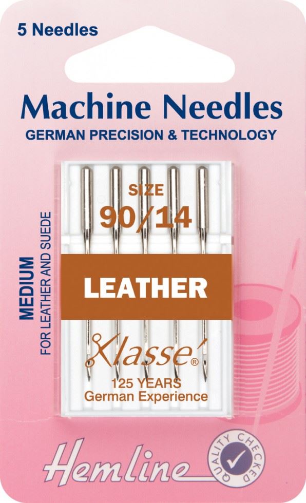 Minerva Sewing Machine Needles Leather Hemline H104.90