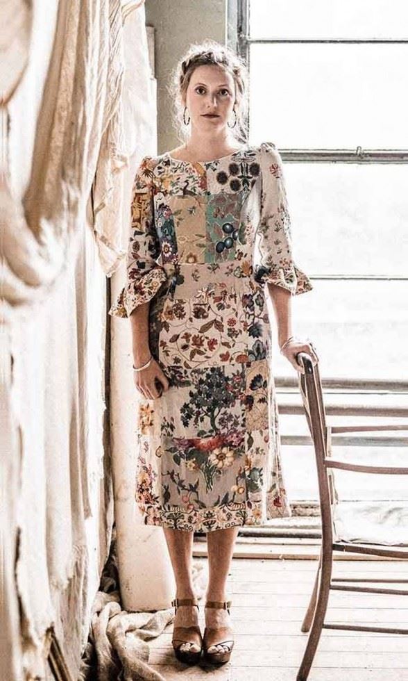 Sew La Di Da Vintage Paper Sewing Pattern Muse Dress
 