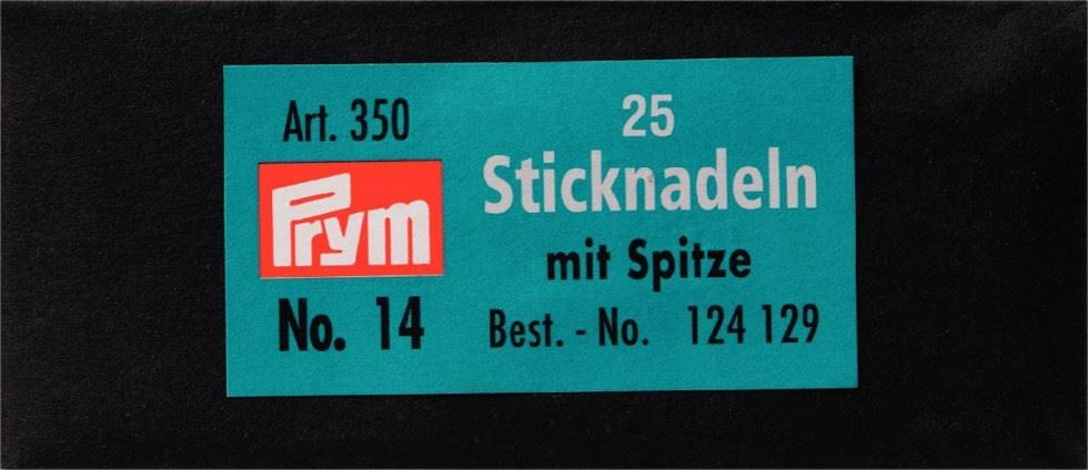 Prym Chenille Embroidery Needles
 