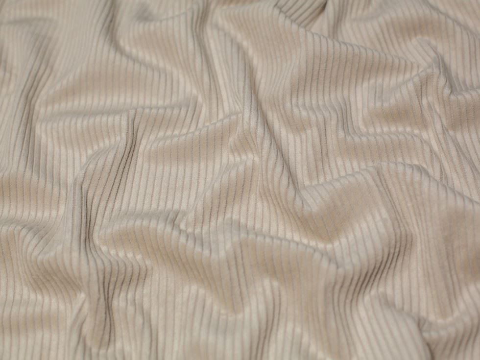 Minerva Core Range Cream 5 Wale Cotton Jumbo Cord Fabric