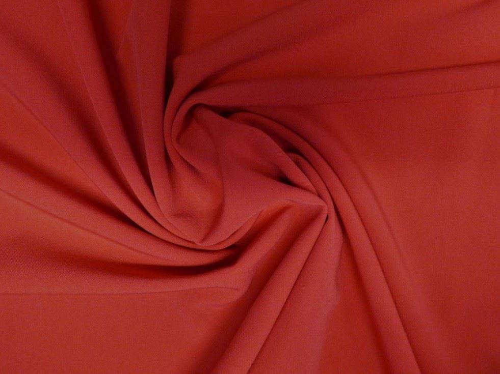 Lady Mcelroy Scarlet Elberta Stretch Woven Suiting Fabric