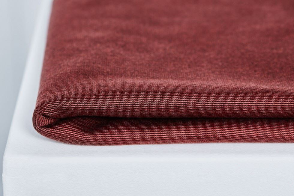 Meet Milk Cider Two Tone Tencel Lyocell Ponte Roma Double Stretch Knit Fabric