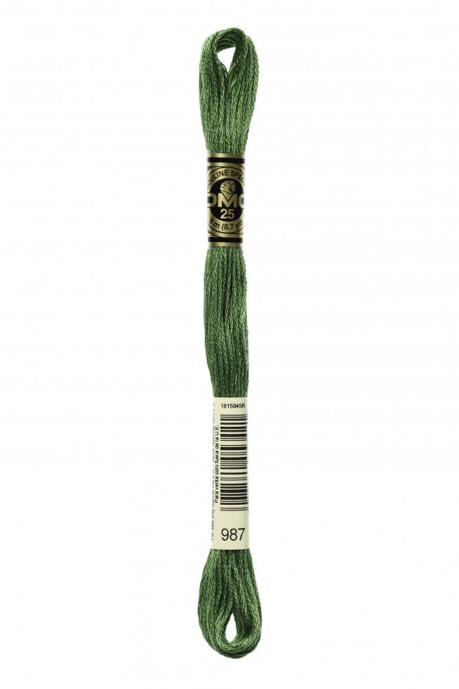 DMC Stranded Cotton Embroidery Thread 987
 