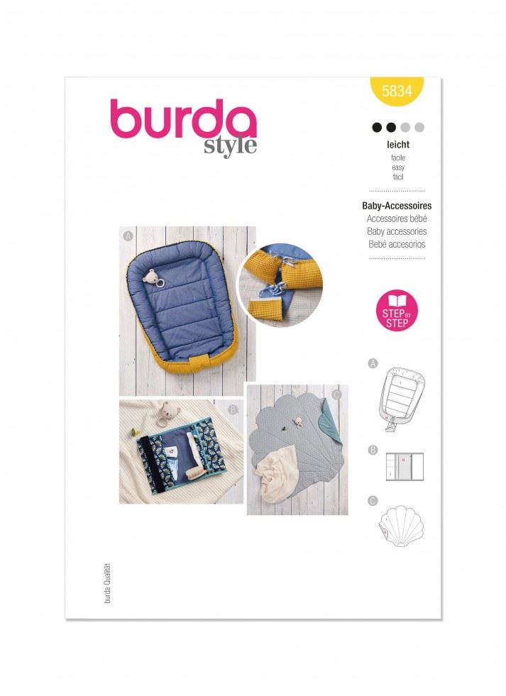 Burda Paper Sewing Pattern 5834
 