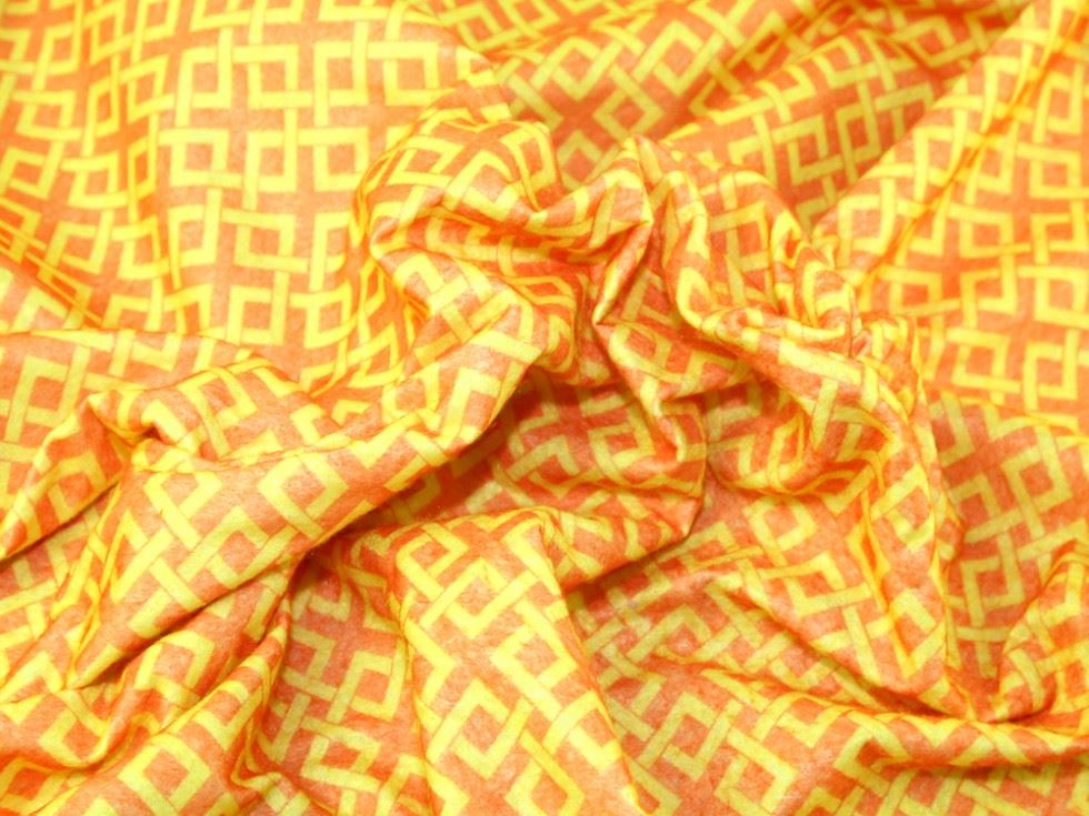 Camelot Fabrics Lemon Yellow Soft Felt Fabric