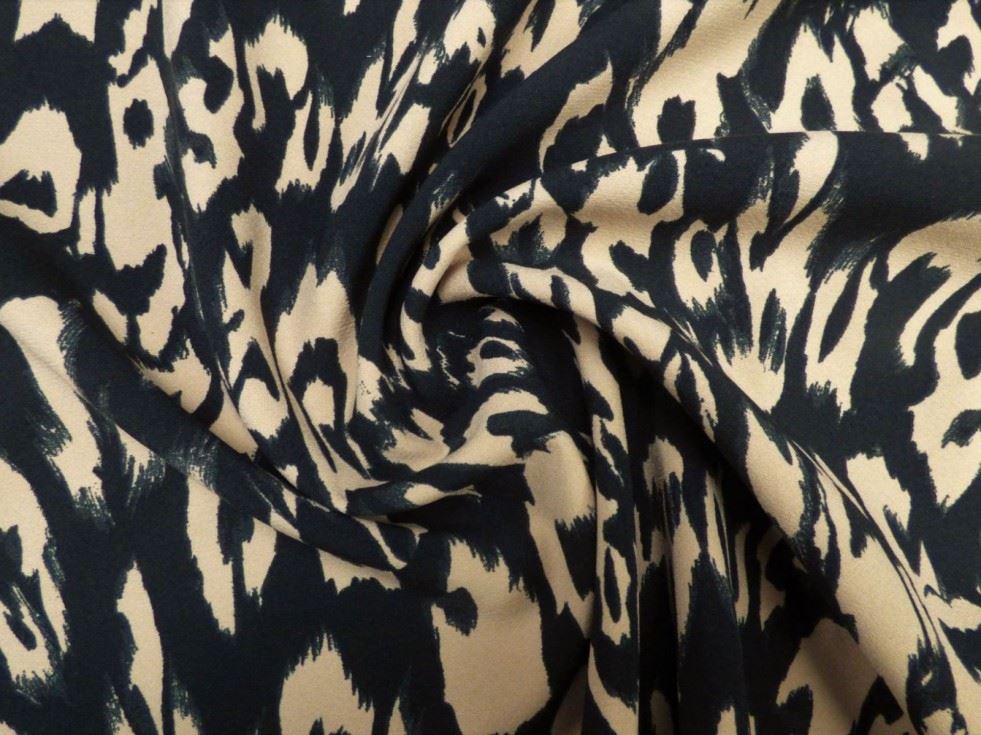 Lady Mcelroy Smoke Candice Stretch Woven Suiting Fabric