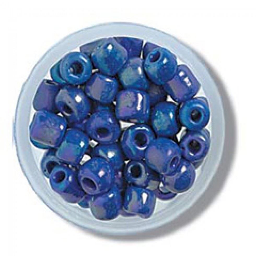 Trimits Purple Glass E Beads Bulk Pack (Value Pack Of 3)