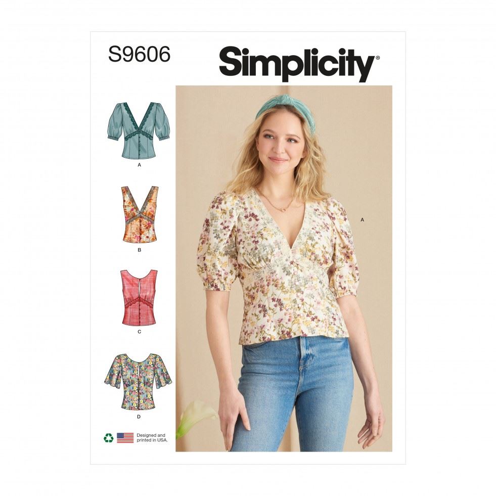 Minerva Sewing Pattern 9606 Simplicity Simplicity-9606-H5