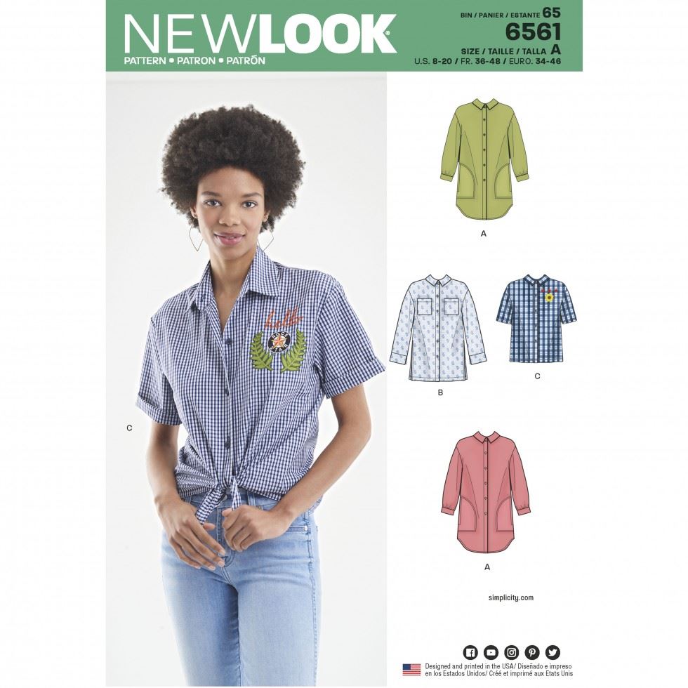 New Look Paper Sewing Pattern 6561
 