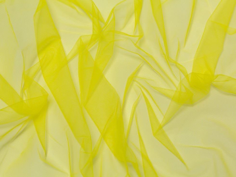 Minerva Core Range Dolce Vita Soft Italian Tulle Fabric Limone
 