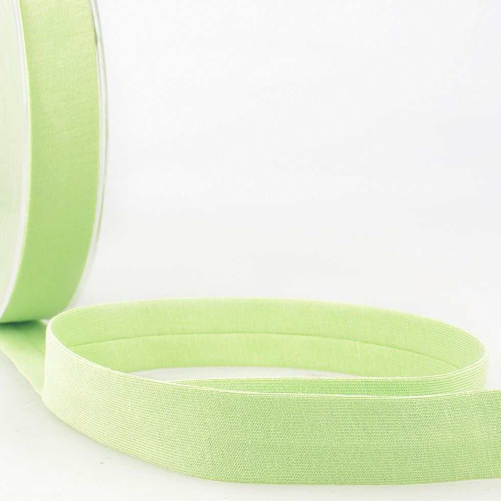 Stephanoise Cotton Jersey Bias Binding Tape Nile Green
 