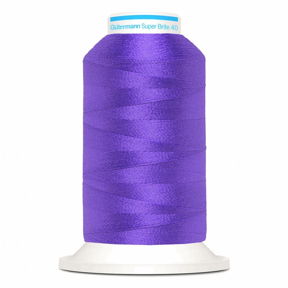 Gutermann 5803 Super Brite Polyester 40 Embroidery Thread