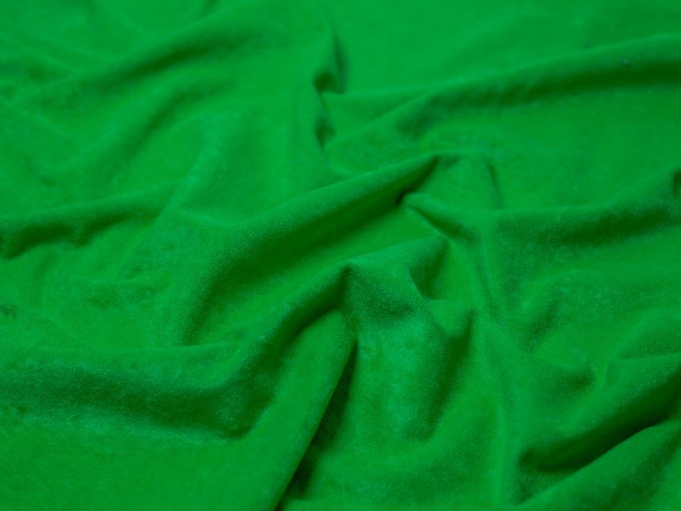 Minerva Core Range Faux Suede Suedette Fabric Emerald Green
 
