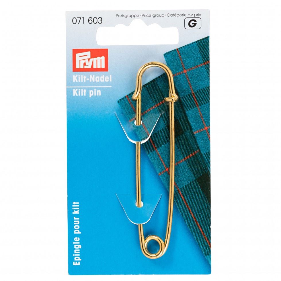 Minerva Kilt Pins Gold Prym 71603