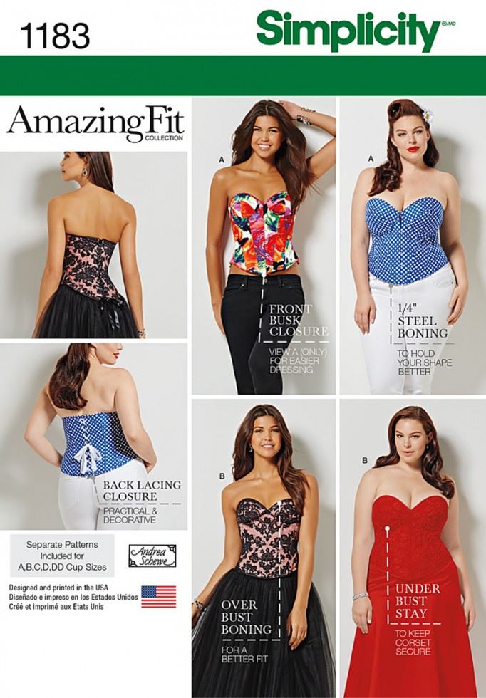 Minerva Sewing Pattern 1183 Simplicity Simplicity-1183-Bb