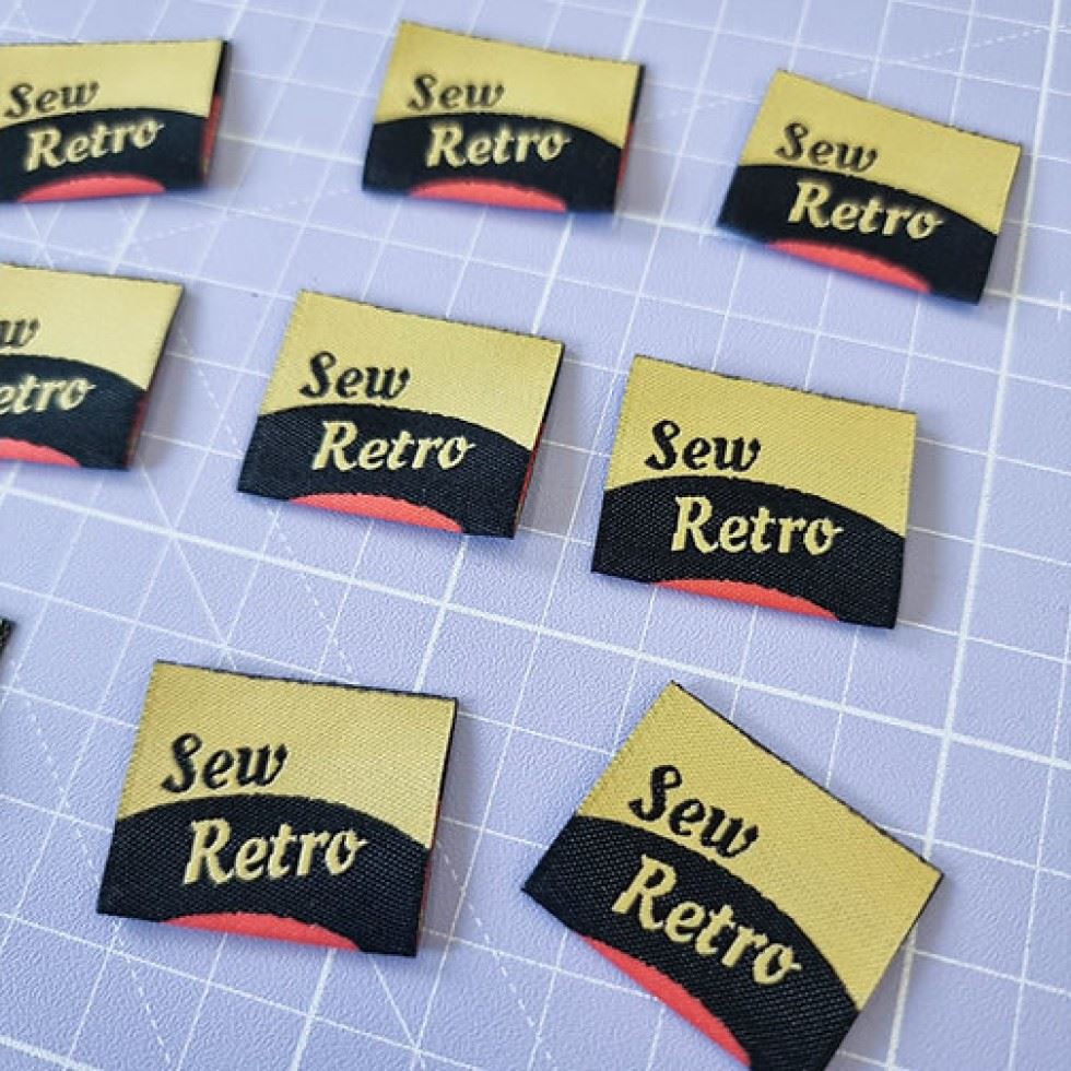 Sew Anonymous Sew Retro Woven Labels
 
