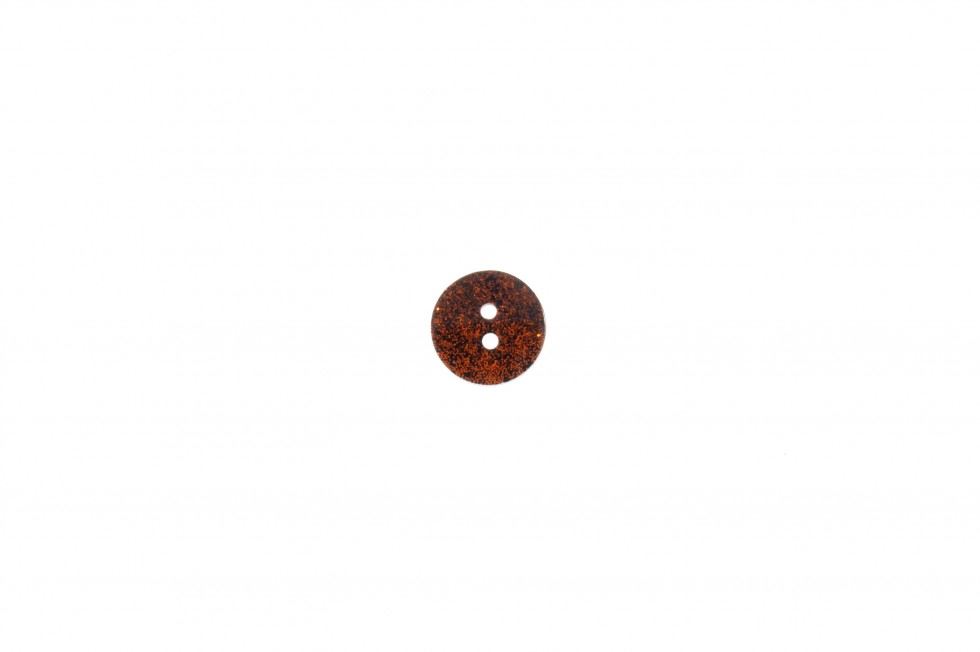 Trimits Shiny Glitter Buttons (Value Pack) Orange