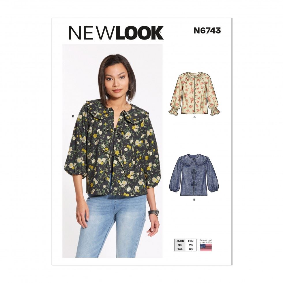 New Look Paper Sewing Pattern 6743
 