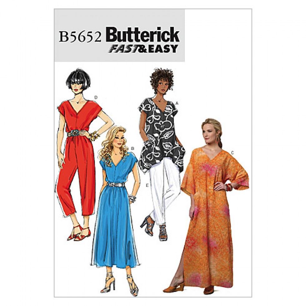 Minerva Sewing Pattern 5652 Butterick Butterick-5652-Y