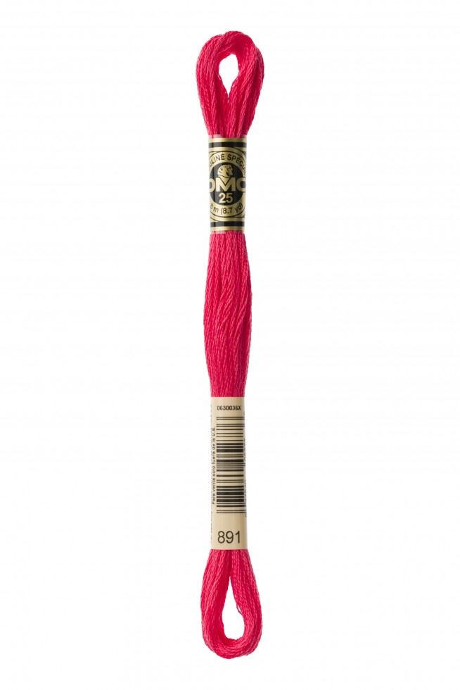 DMC Stranded Cotton Embroidery Thread 891
 
