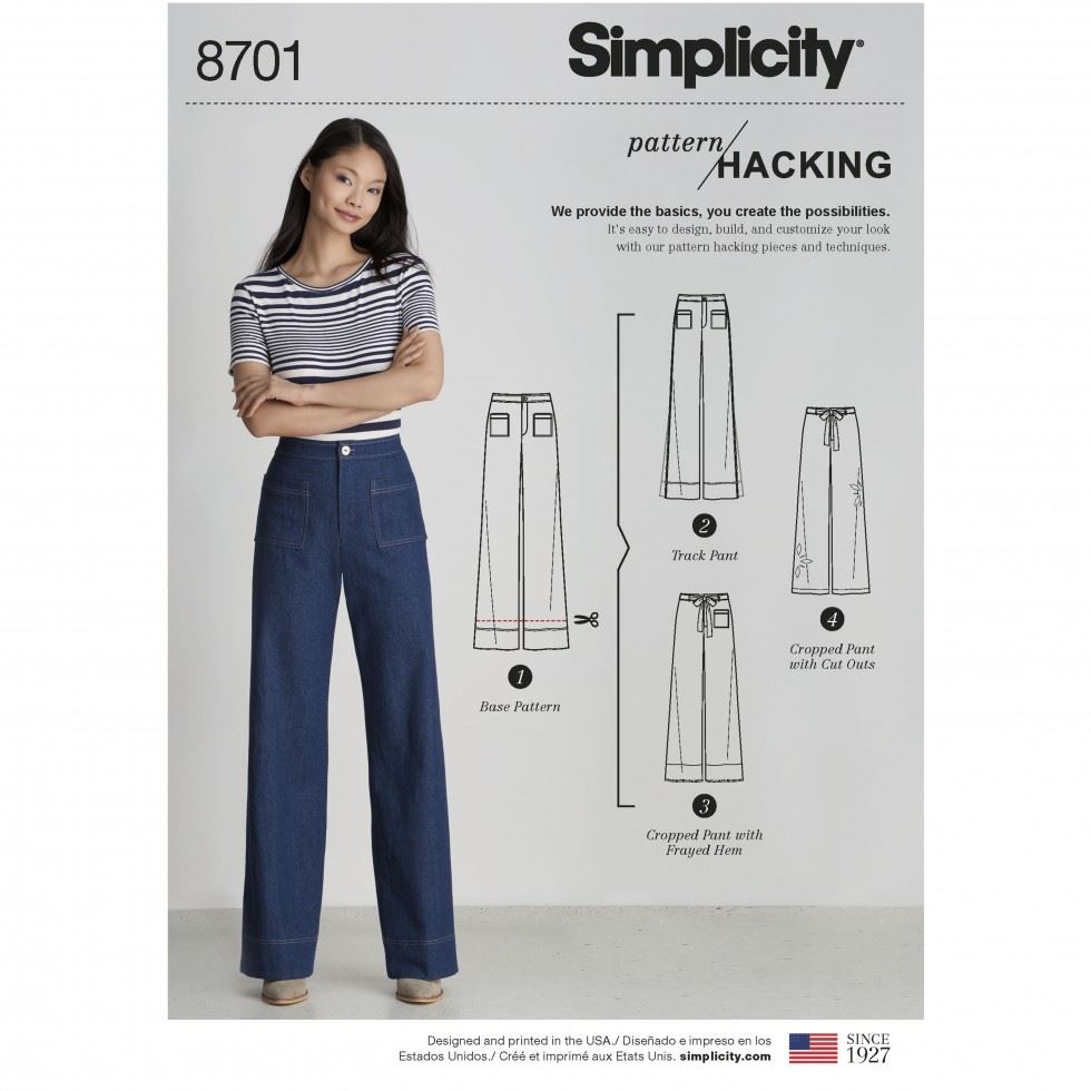 Minerva Sewing Pattern 8701 Simplicity Simplicity-8701-H5