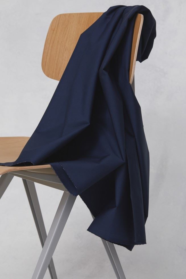 Mind The Maker Indigo Night Organic Papertouch 100% Cotton Poplin Fabric
