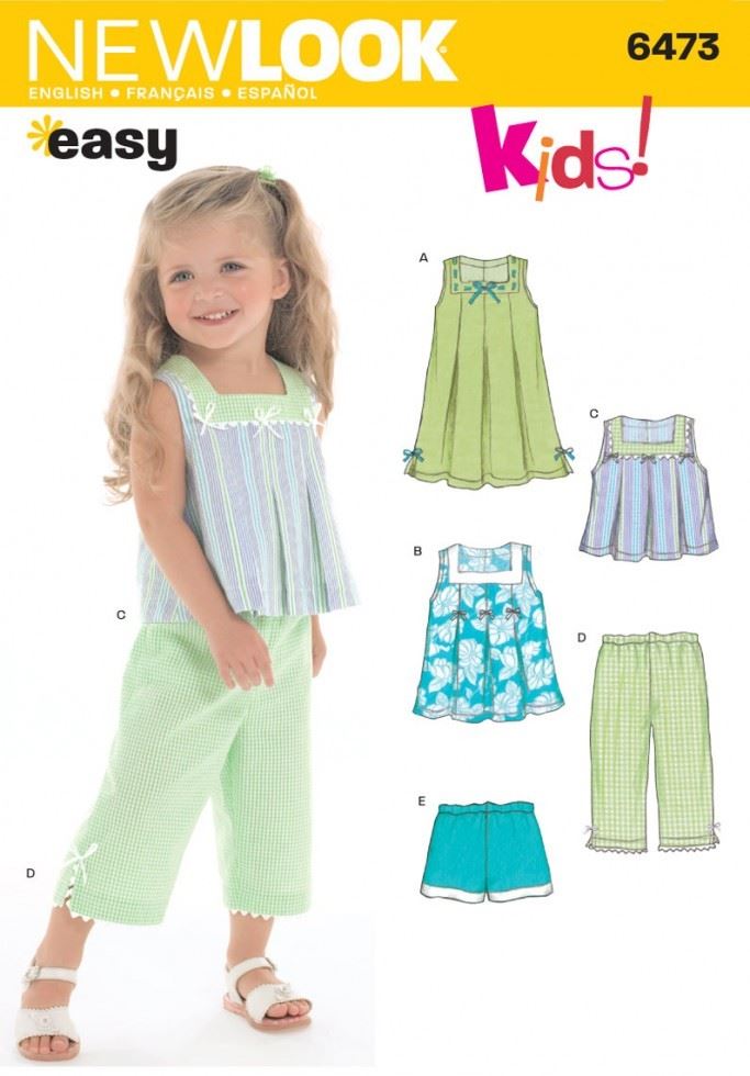New Look Paper Sewing Pattern 6473
 