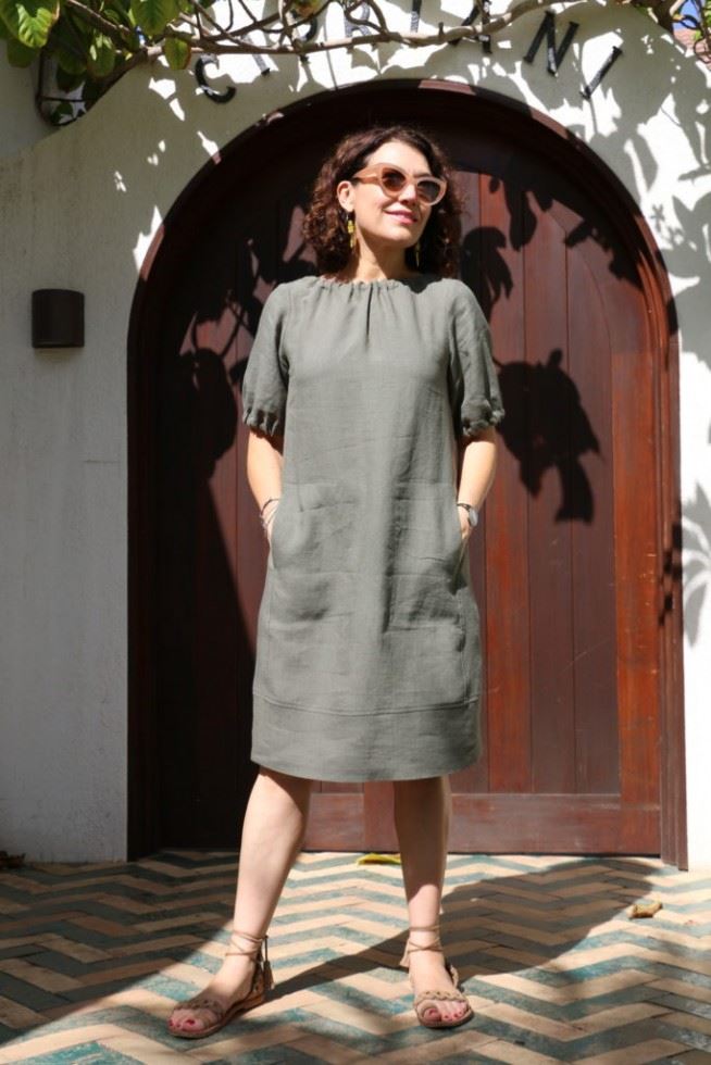 Tessuti Paper Sewing Pattern Rae Dress