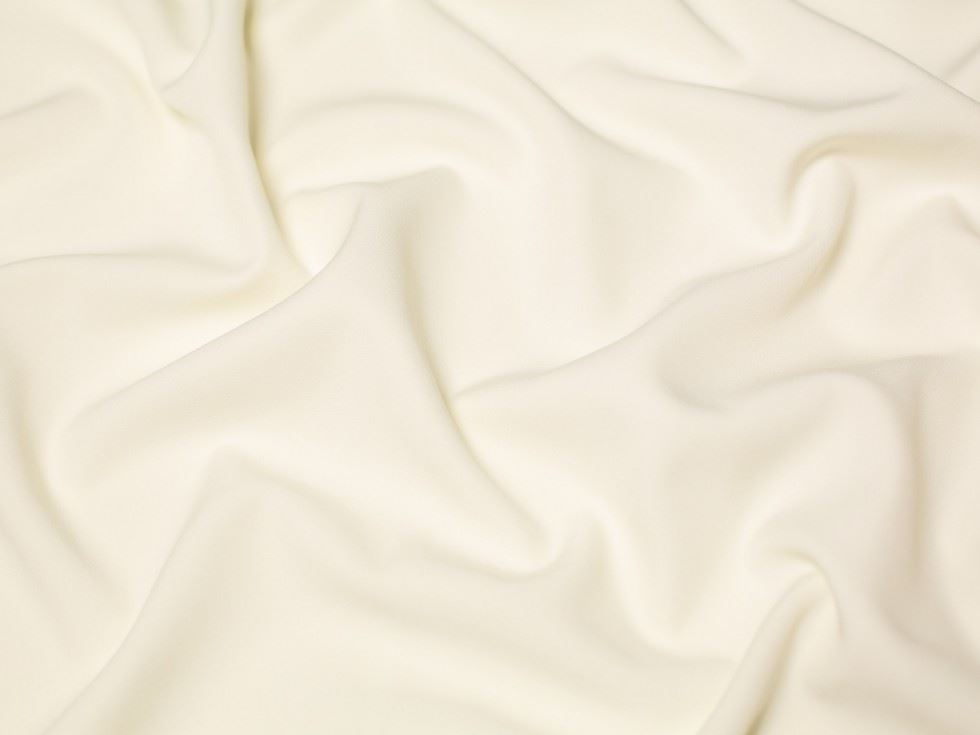 Minerva Core Range Ivory Barbi Four Way Stretch Suiting Fabric