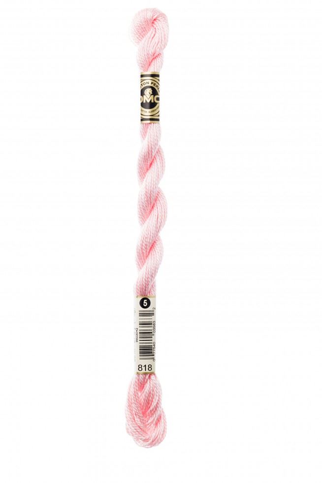DMC Size 5 Cotton Perle Thread 818
 