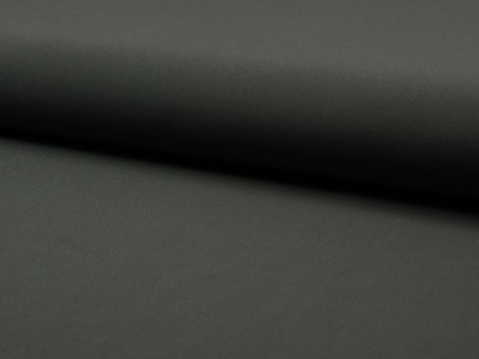 Dark Grey Deadstock Elona Stretch Woven Suiting Fabric