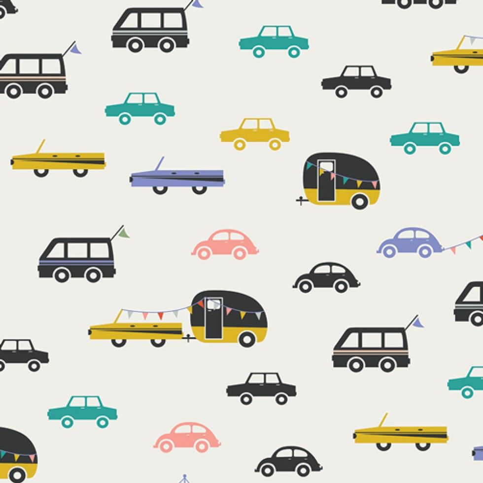 Art Gallery Fabrics Day Trip 100% Cotton Poplin Fabric Joyride Day